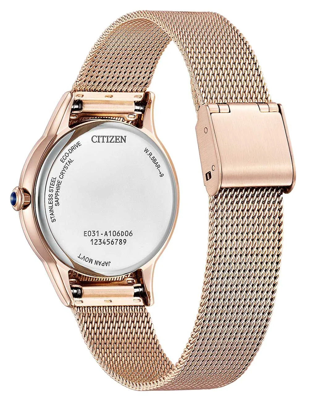 Citizen EM1153-88A Ladies Watch Citizen L Eco-Drive  32,5mm 5ATM