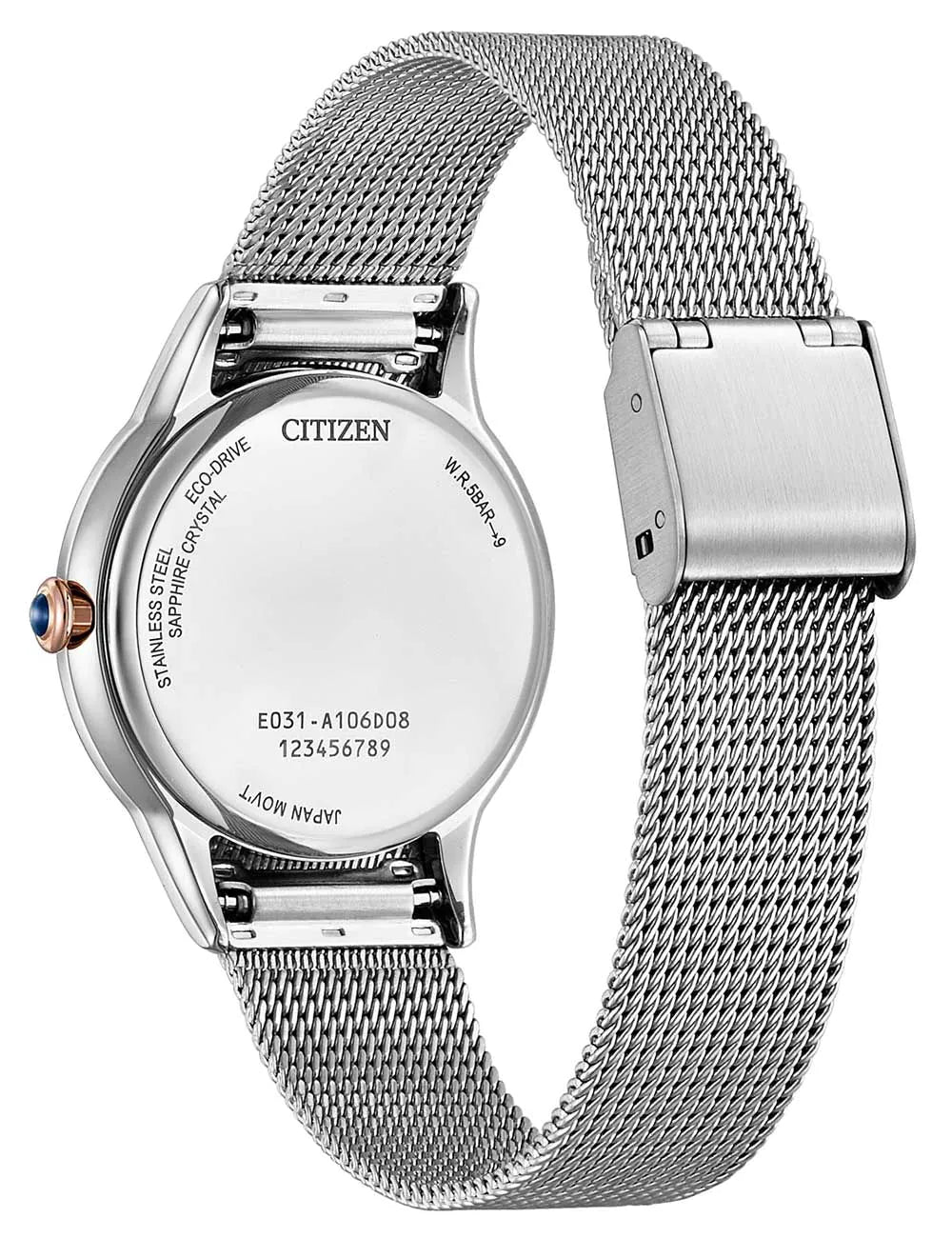 Citizen EM1156-80X Ladies Watch Citizen L Eco-Drive  32,5mm 5ATM