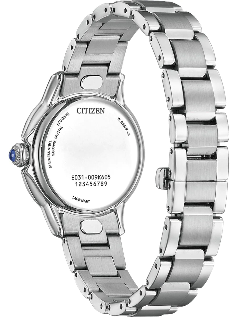 Citizen EM1160-58E Ladies Watch L-Line Eco-Drive 30mm 5ATM