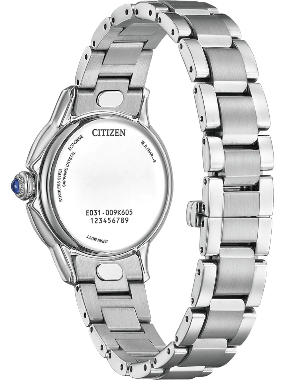 Citizen EM1160-58X Ladies Watch L-Line Eco-Drive 30mm 5ATM