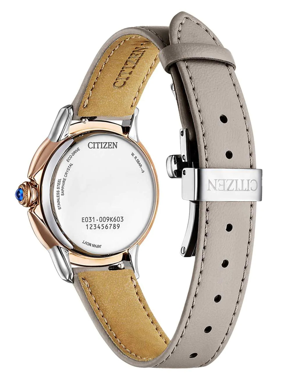Citizen EM1166-01Z Ladies Watch Eco-Drive L Ceci 32mm 5ATM