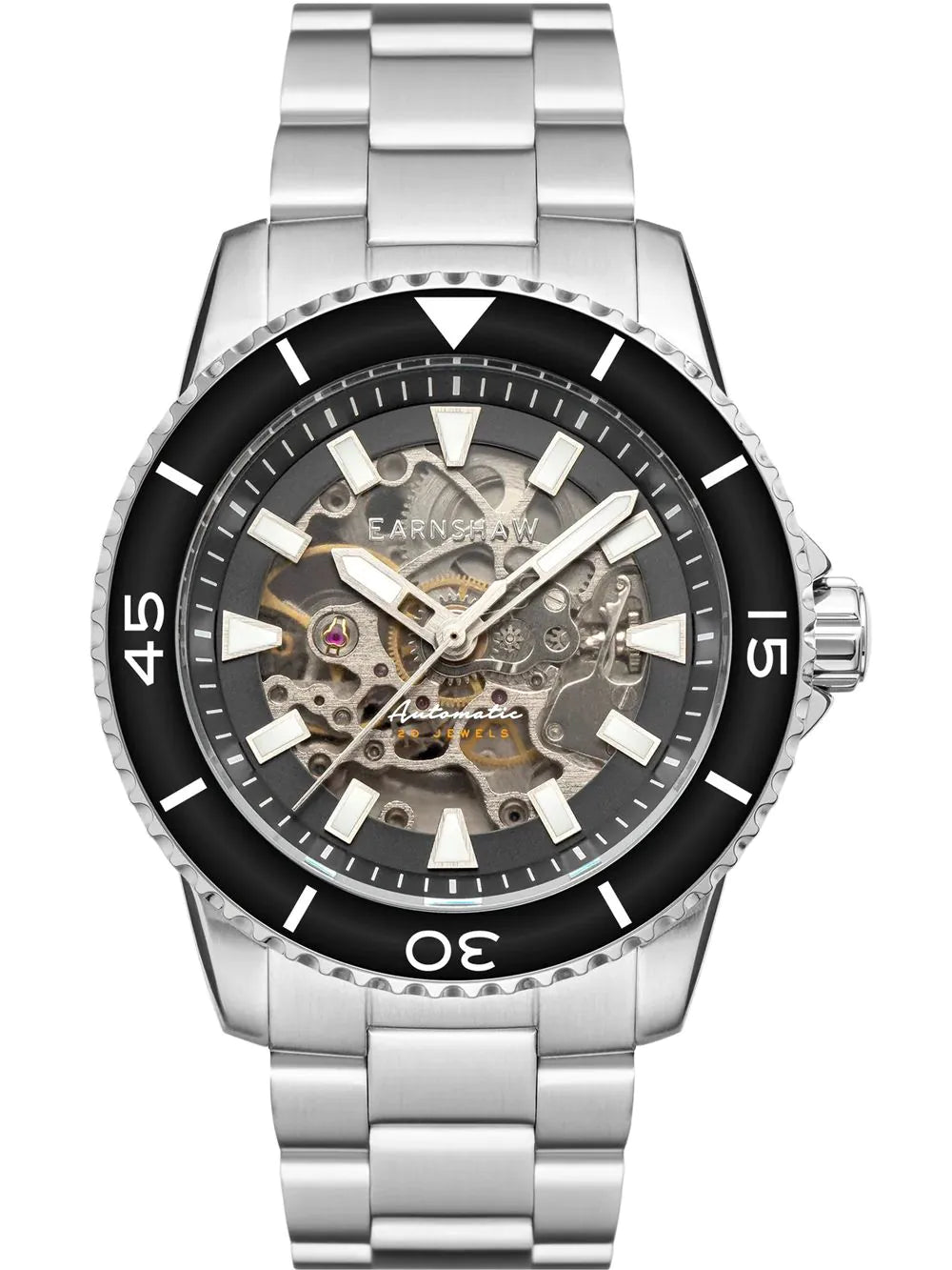 Thomas Earnshaw ES-8227-22 Wallis Skeleton Automatic Mens Watch 42mm