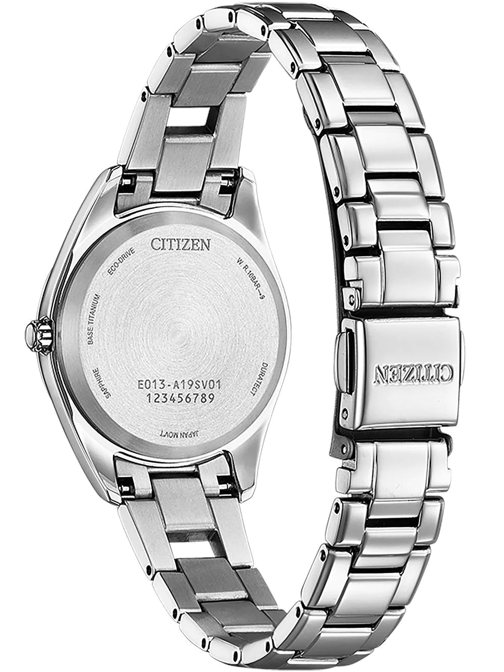 Citizen EW2601-81L Eco-Drive Titanium Ladies Watch 29mm 10ATM