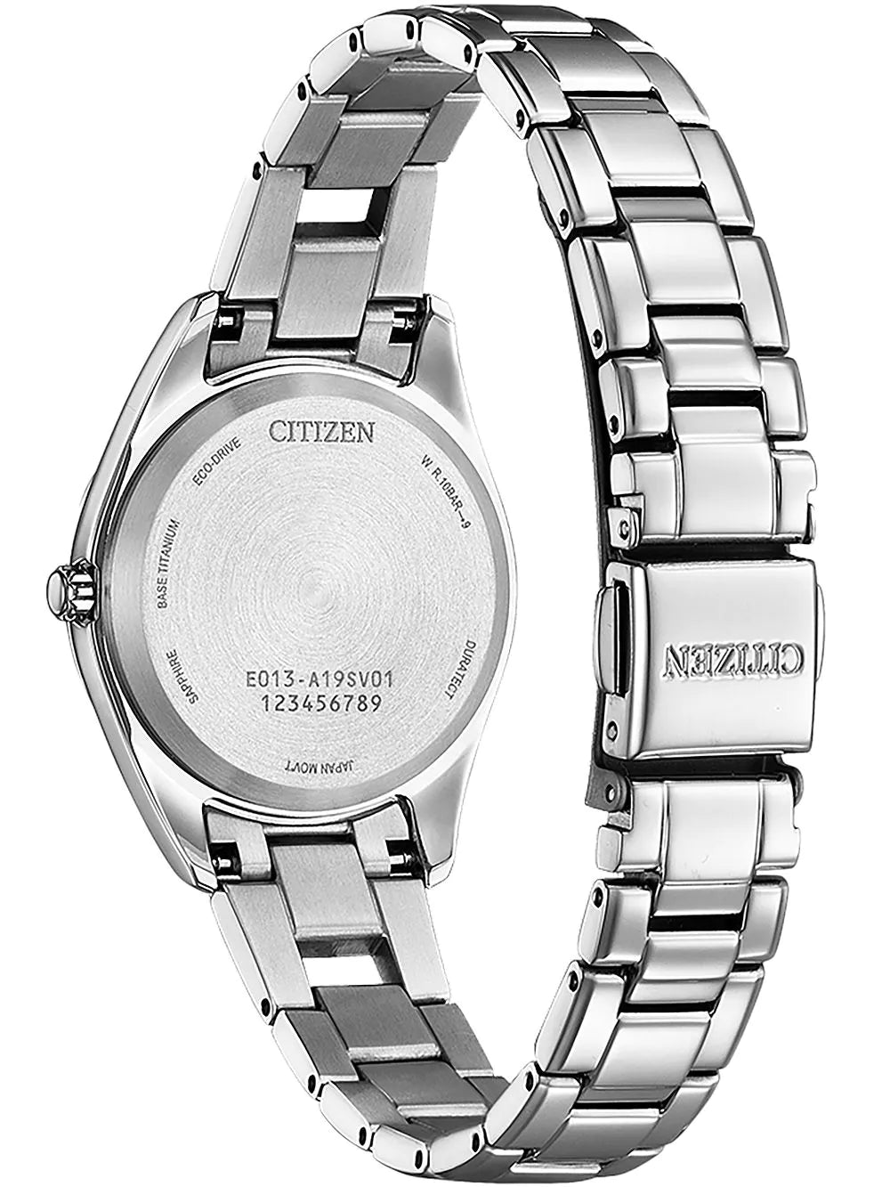 Citizen EW2601-81M Eco-Drive Titanium Ladies Watch 29mm 10ATM