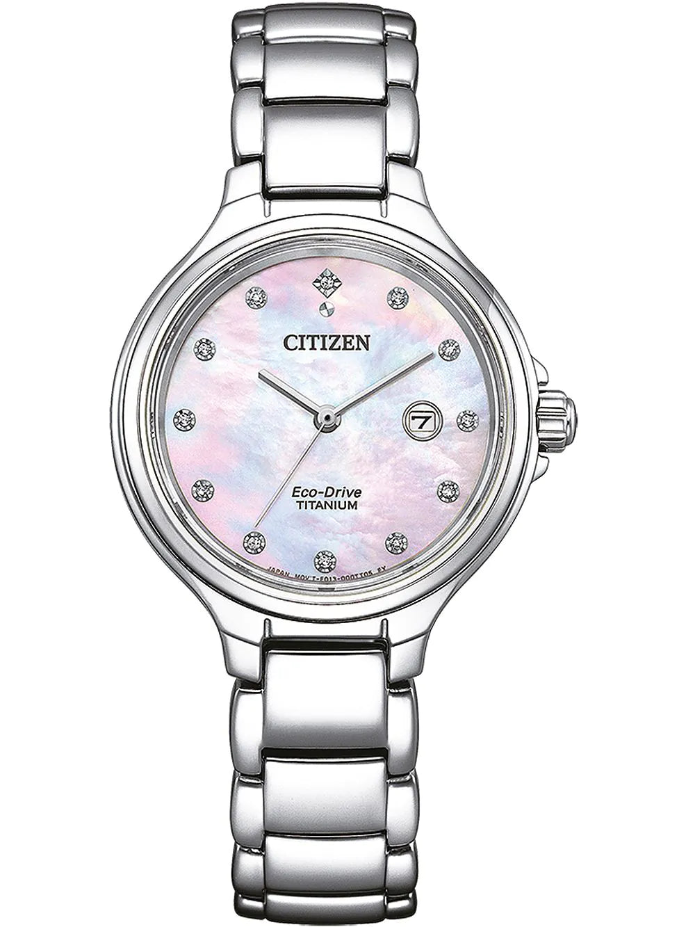 Citizen EW2680-84Y Eco-Drive Titanium Ladies Watch 31mm 10ATM