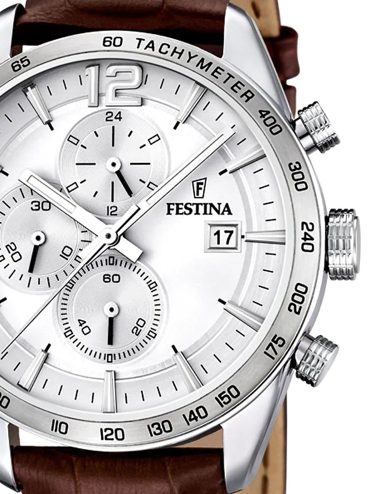 Festina F16760/1 Mens Watch Chronograph 5 ATM 44 mm