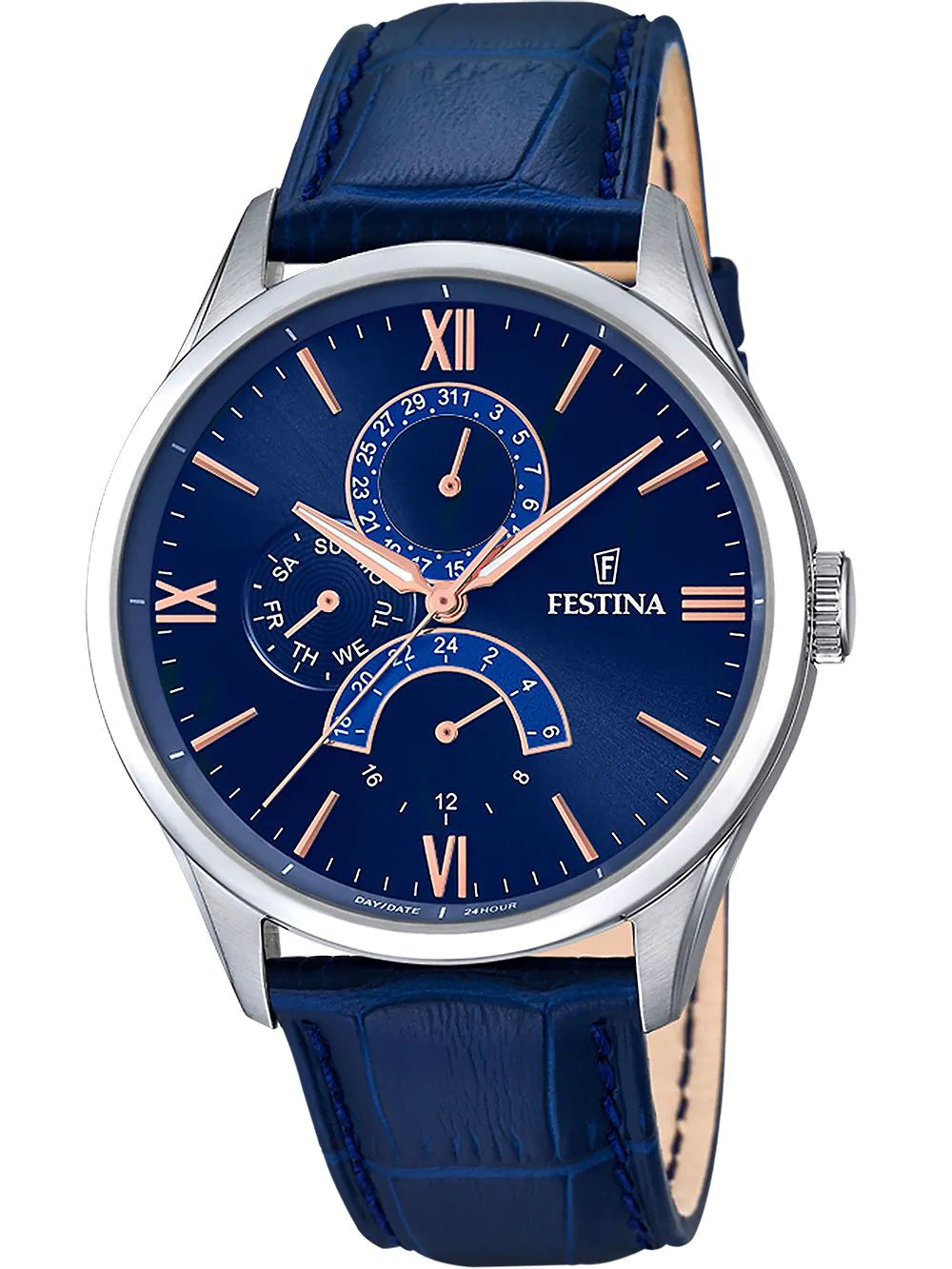 Festina F16823/3 Retro Mens Watch 43mm 5ATM