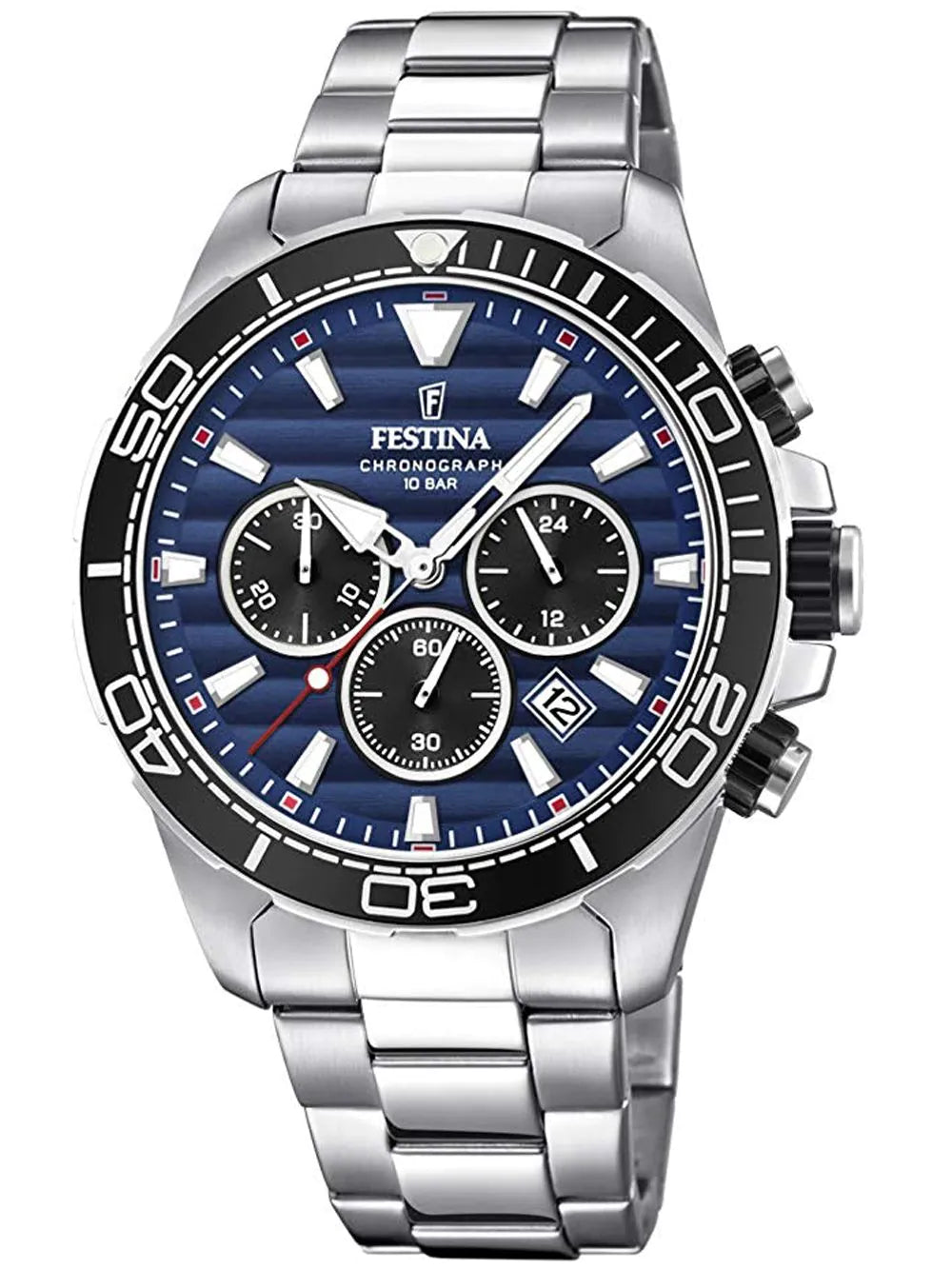 Festina F20361/3 Prestige Chronograph Mens Watch 44mm 10ATM