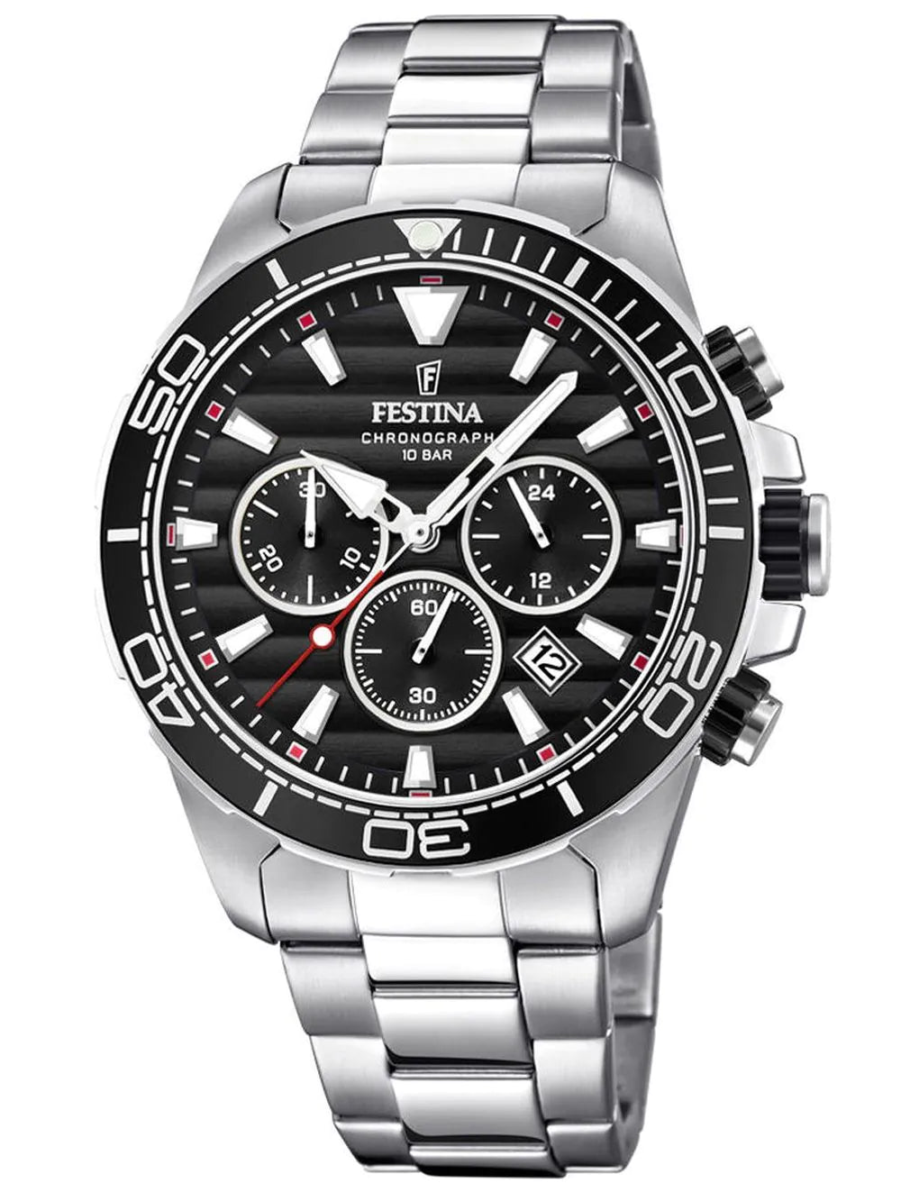 Festina F20361/4 Prestige Chronograph Mens Watch 44mm 10ATM