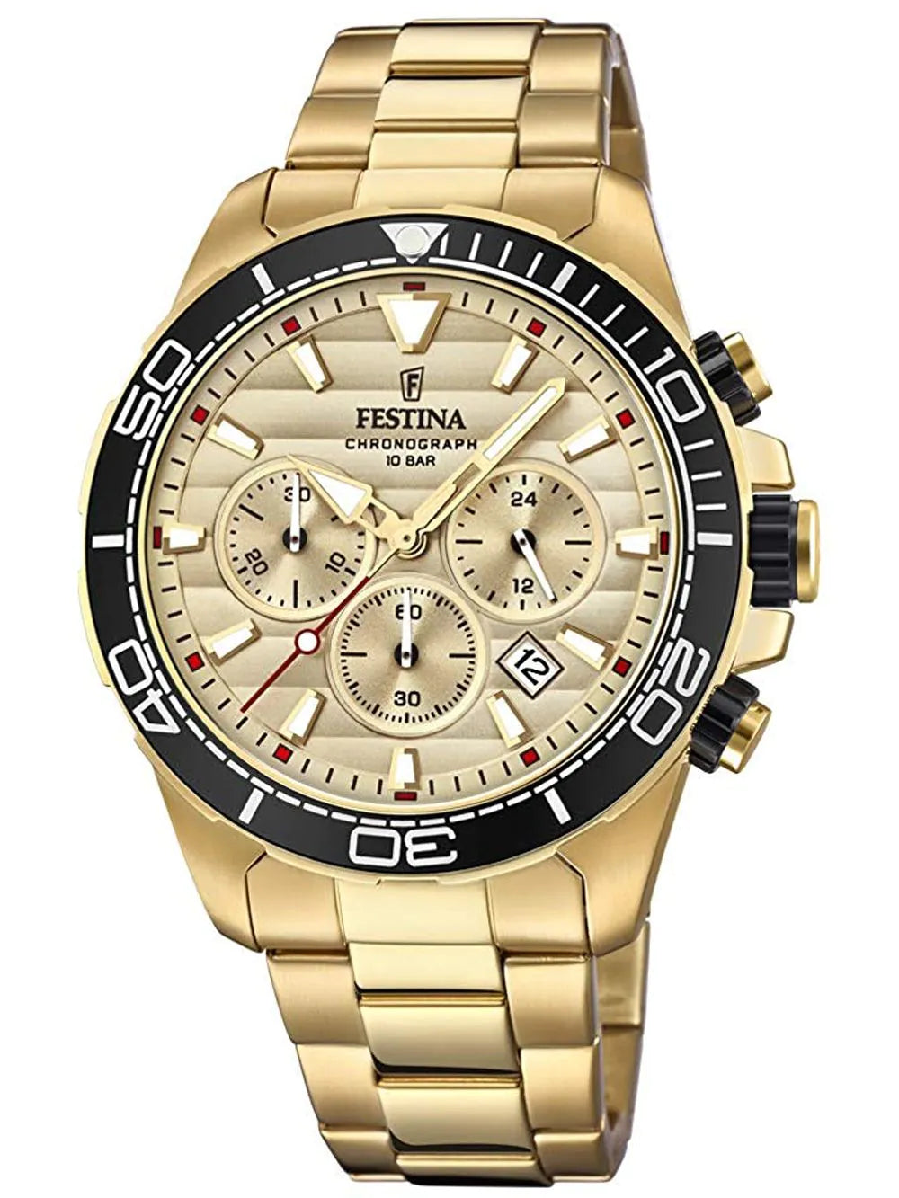 Festina F20364/1 Prestige Chronograph Mens Watch 44mm 10ATM