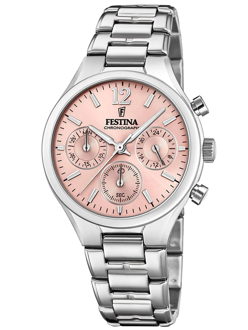 Festina F20391/2 Boyfriend Chronograph Ladies Watch 36mm 5ATM