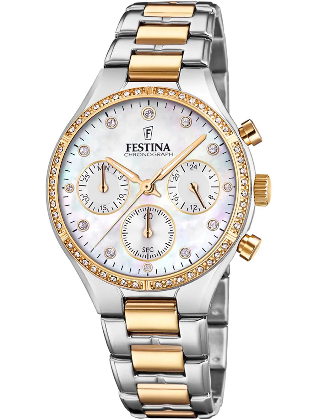 Festina F20402/1 Boyfriend Chronograph Ladies Watch 36mm 5ATM