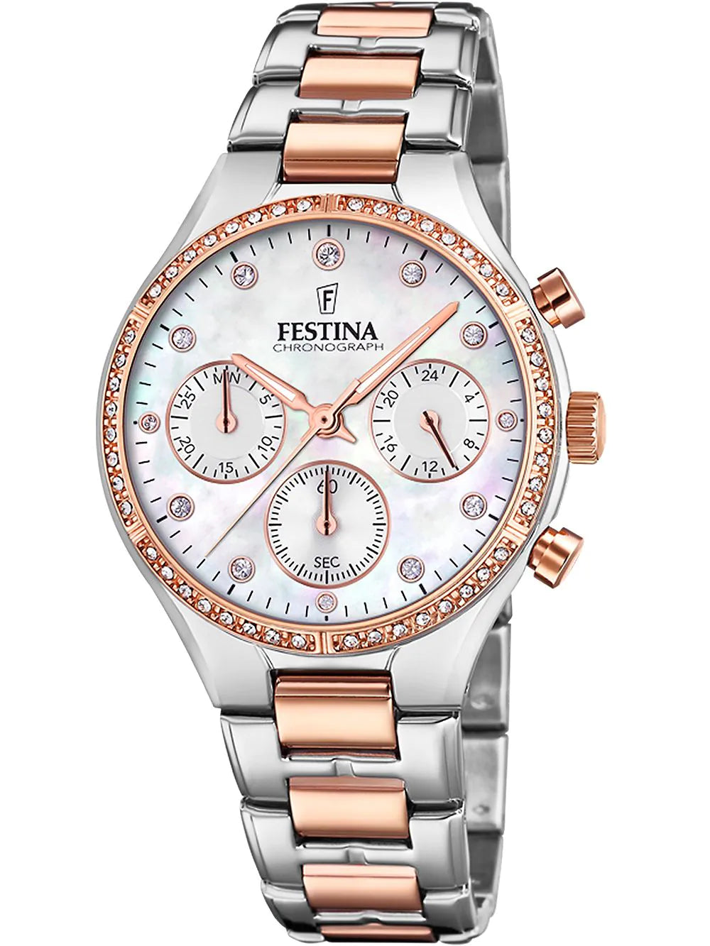 Festina F20403/1 Boyfriend Chronograph Ladies Watch 36mm 5ATM