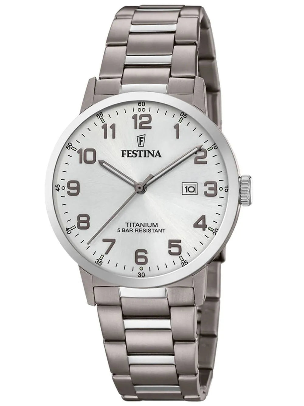 Festina F20435/1 Classic Titanium Unisex Watch 40mm 10ATM