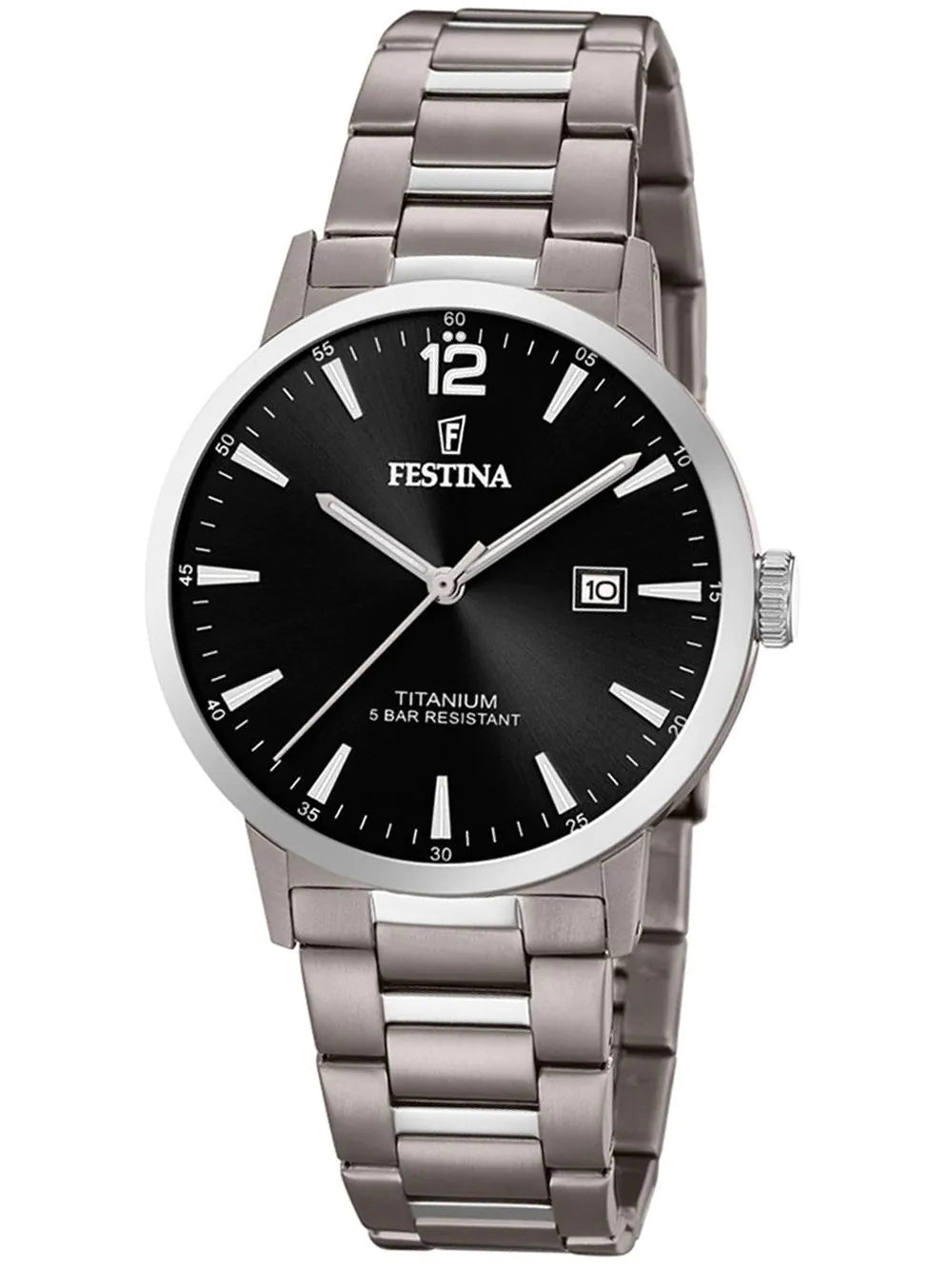 Festina F20435/3 Classic Titanium Chronograph Unisex Watch 40mm 10ATM