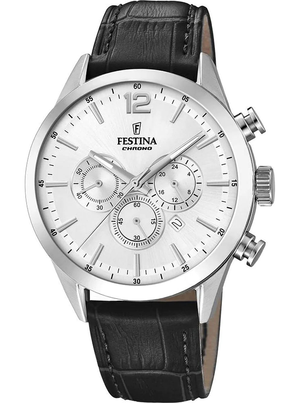 Festina F20542/1 Timeless Chronograph Mens Watch 44mm 5ATM