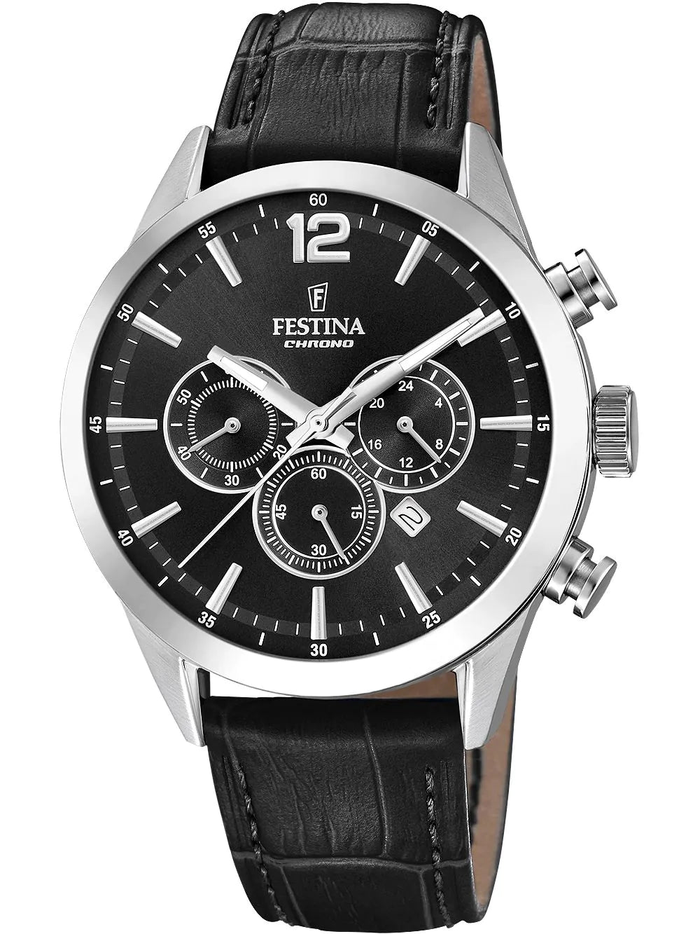 Festina F20542/5 Timeless Chronograph Mens Watch 44mm 5ATM