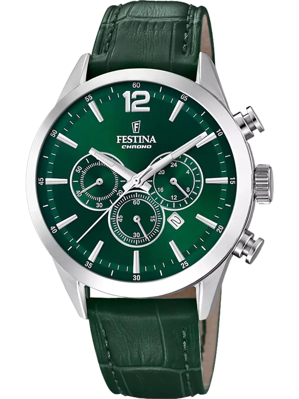 Festina F20542/7 Mens watch Timeless Chronograph 44mm 5ATM