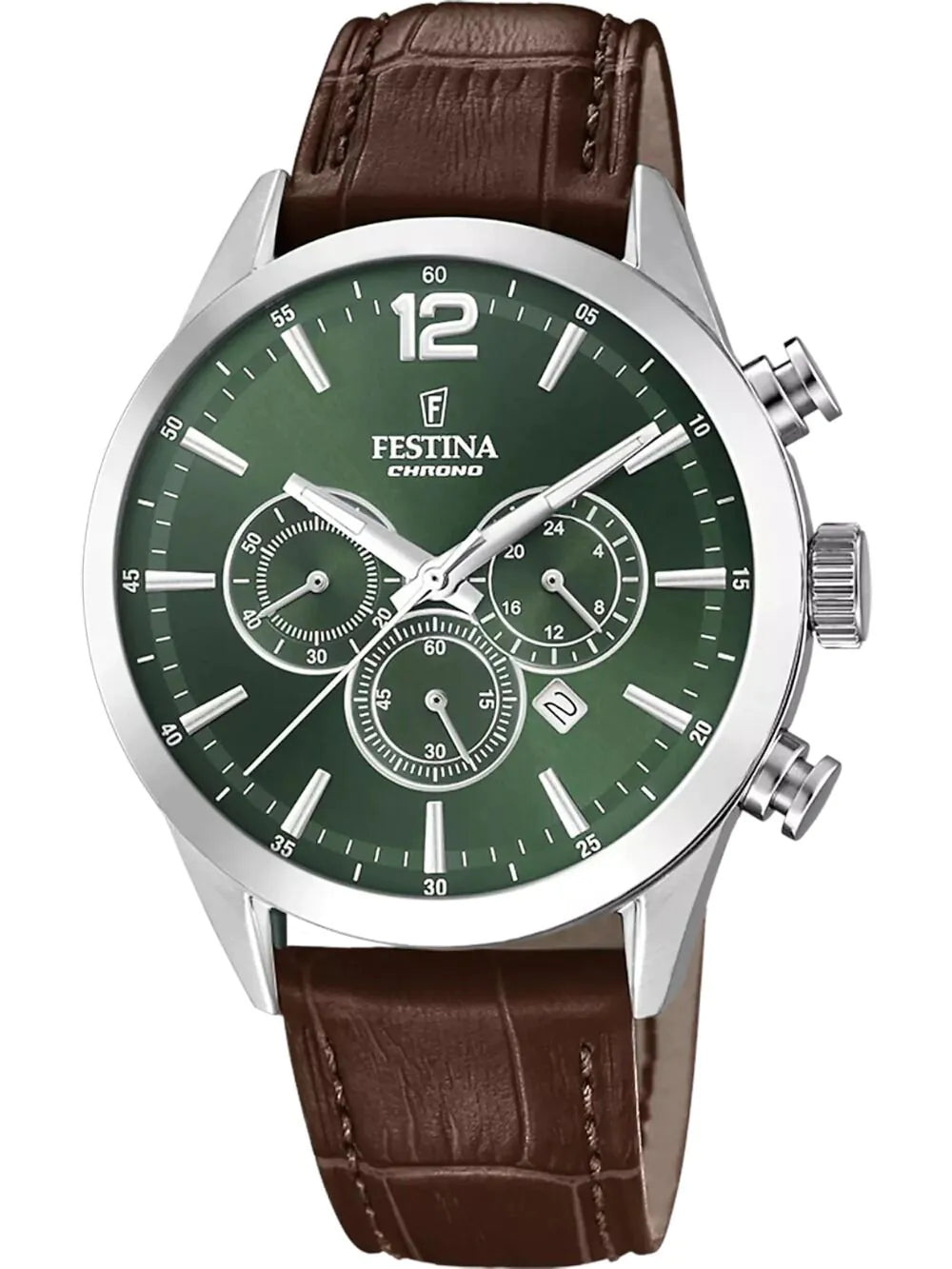 Festina F20542/8 Mens watch Timeless Chronograph 44mm 5ATM