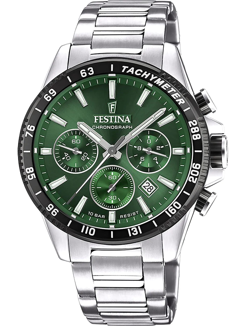 Festina F20560/4 Timeless Chronograph Mens Watch 45mm 10ATM