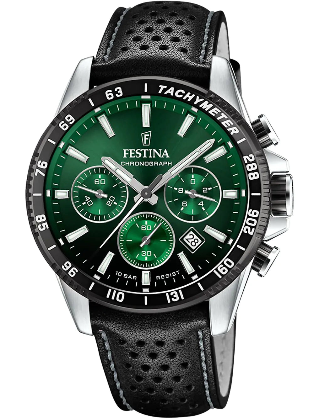 Festina F20561/5 Timeless Chronograph Mens Watch 45mm 10ATM