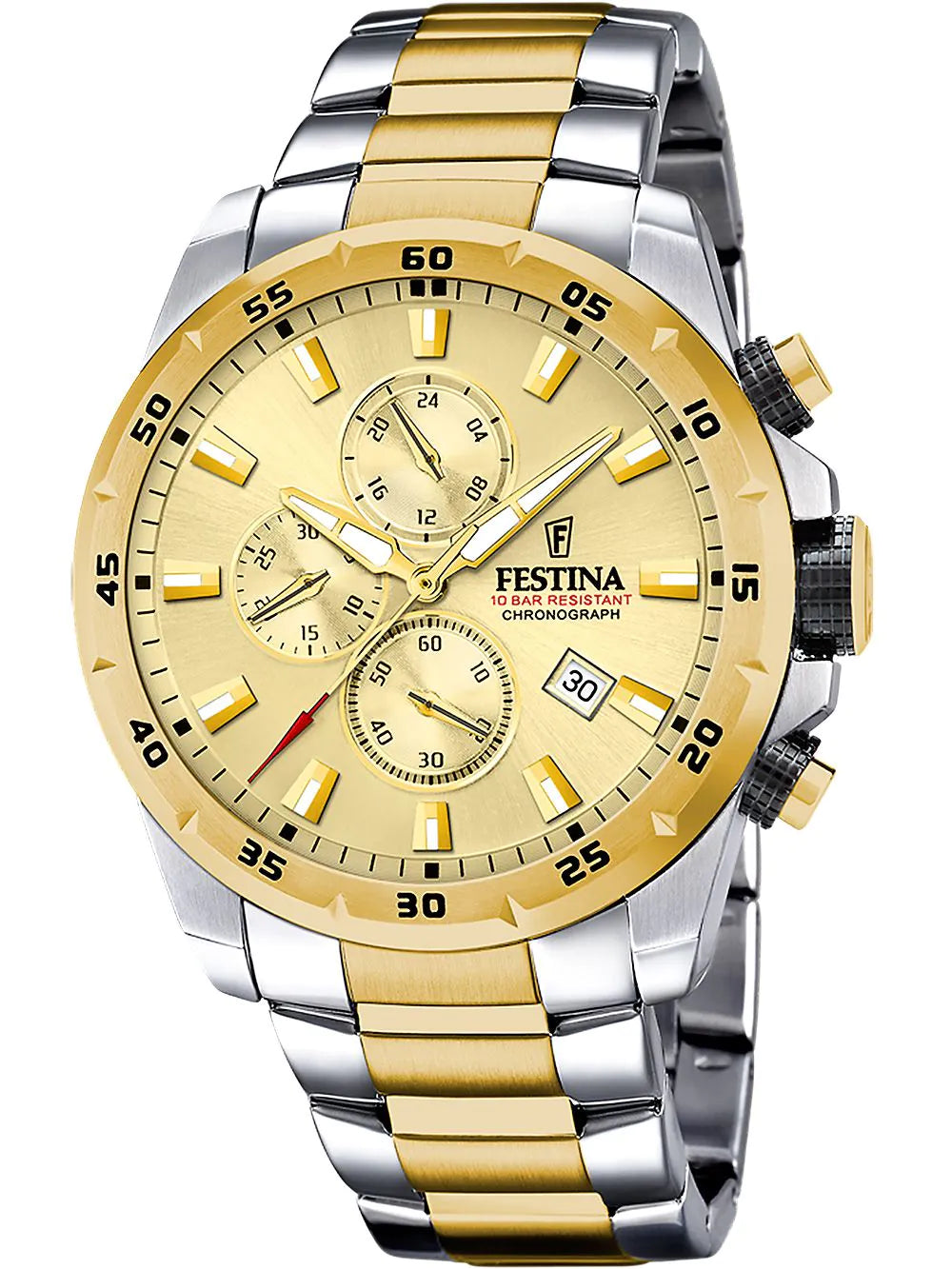 Festina F20562/1 Sport Chronograph Mens Watch 45mm 10ATM