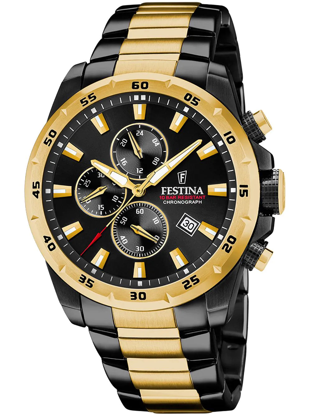 Festina F20563/1 Sport Chronograph Mens Watch 45mm 10ATM