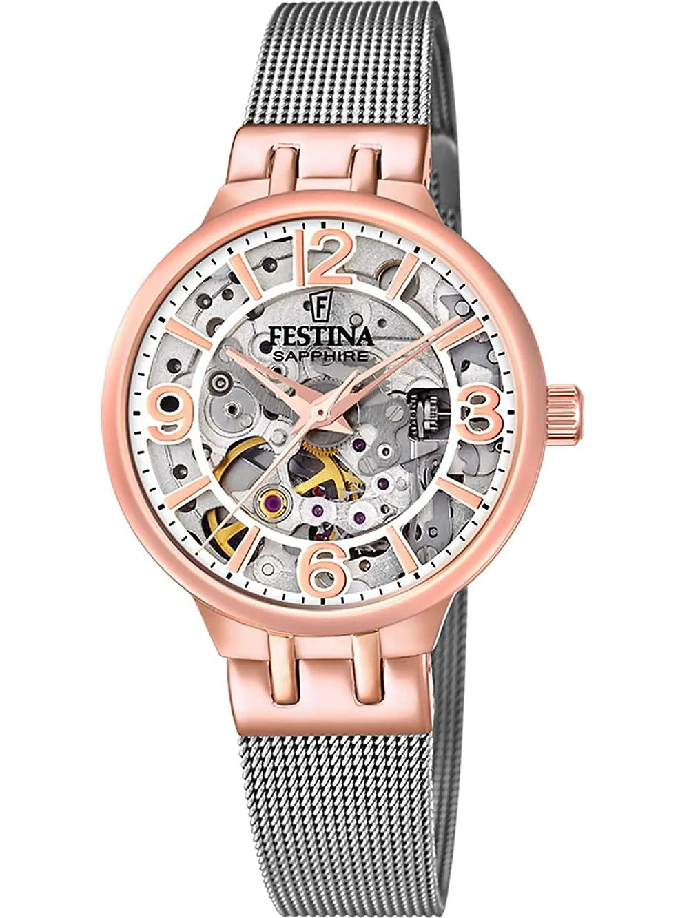 Festina F20581/1 Ladies Watch Automatic 33mm 5ATM