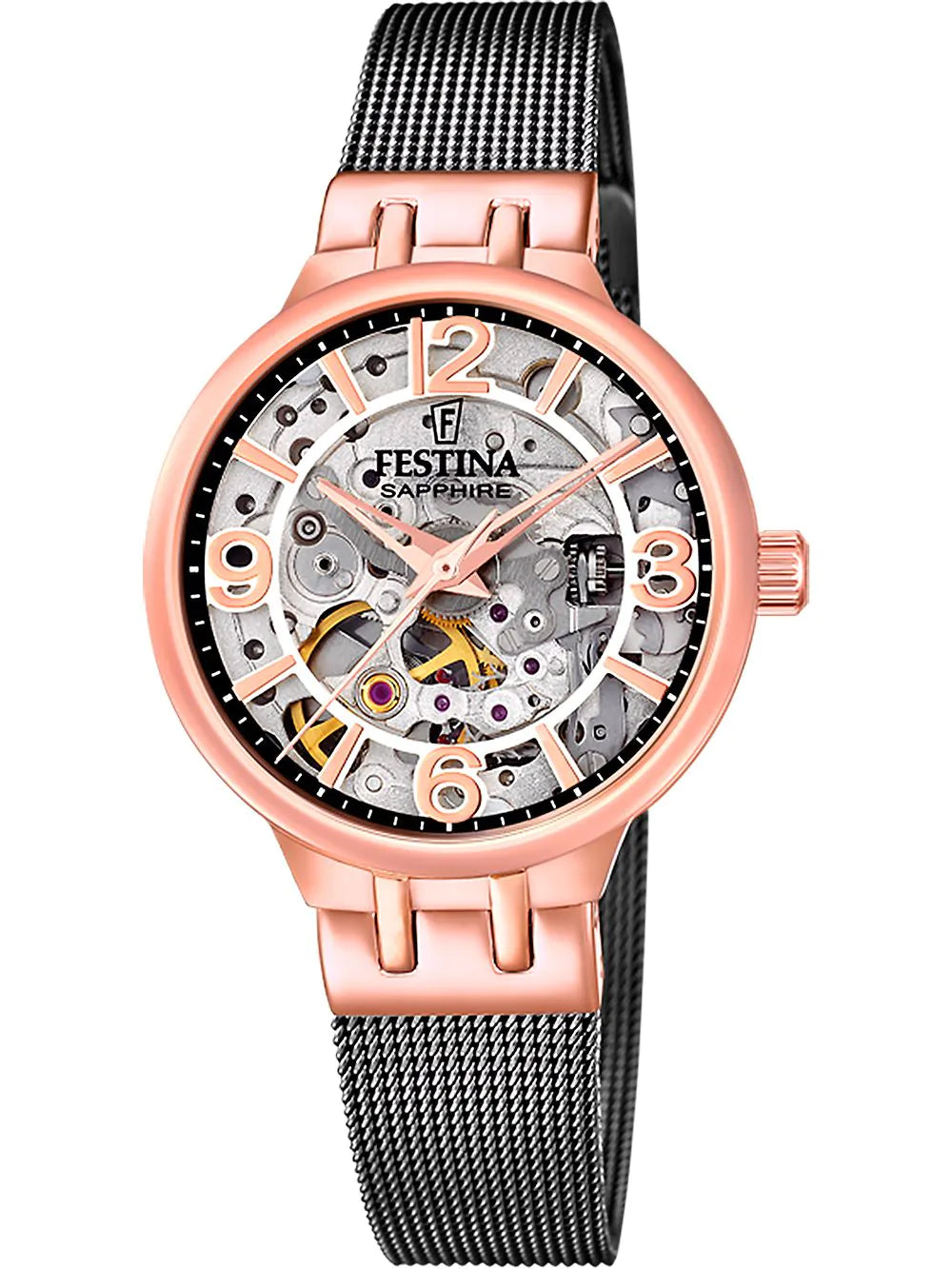 Festina F20581/3 Ladies Watch Automatic 33mm 5ATM