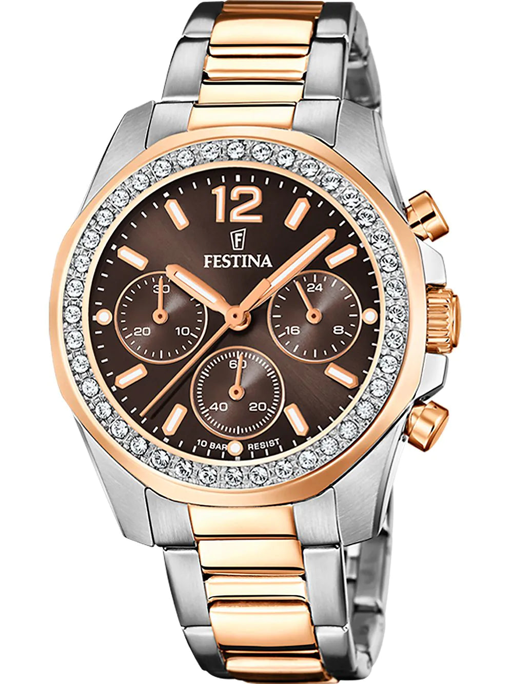 Festina F20608/1 Ladies Watch Chronograph 38 mm