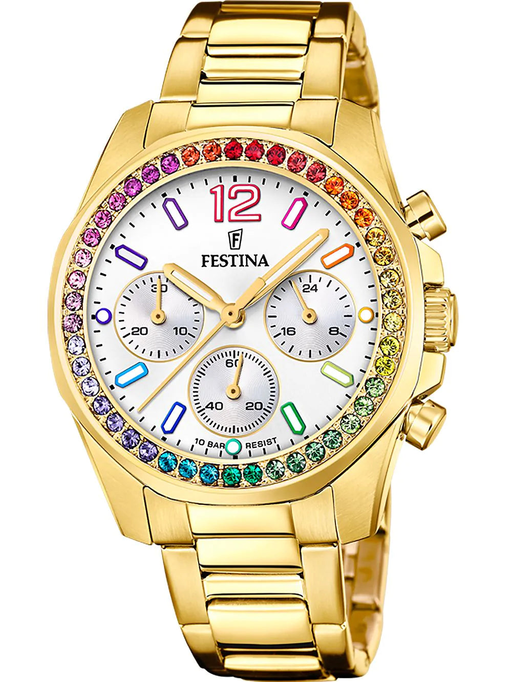 Festina F20609/2 Ladies Watch Chronograph 38 mm