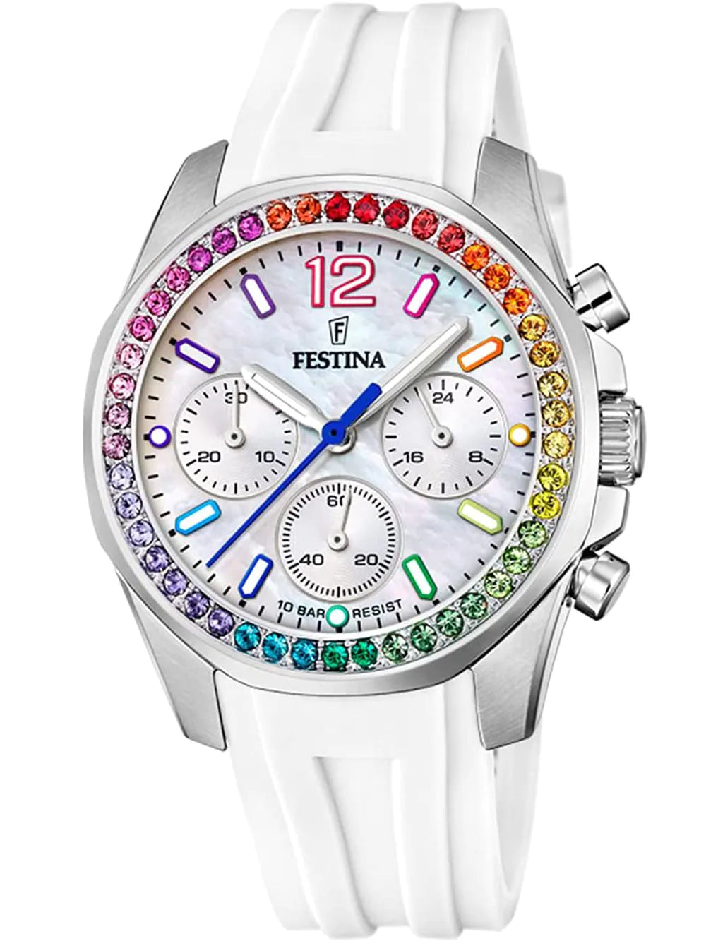 Festina F20610/2 Boyfriend Chronograph Ladies Watch 38mm 10ATM