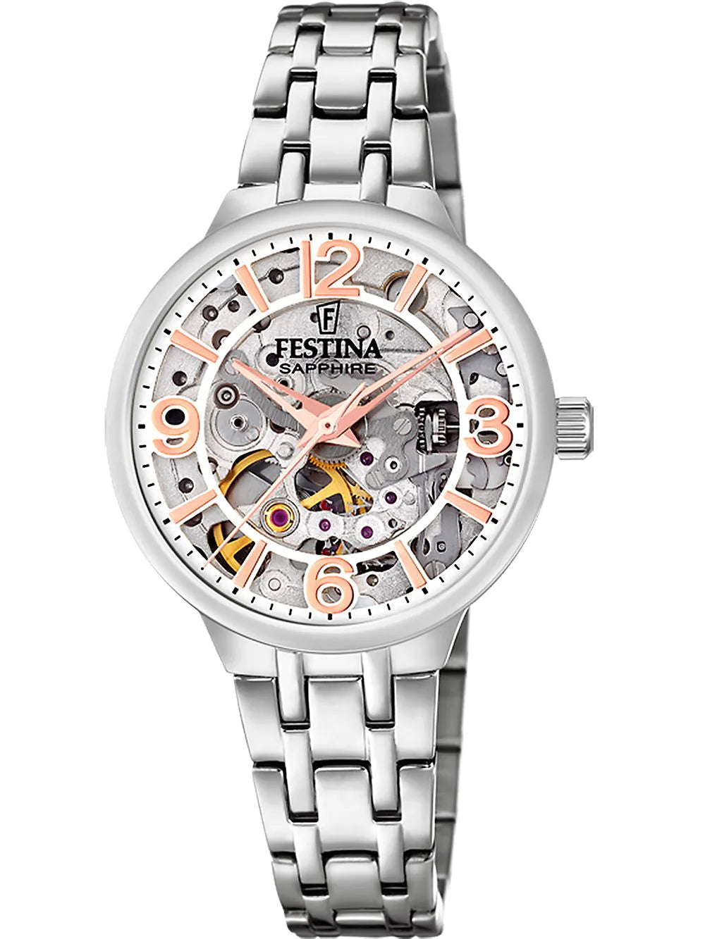 Festina F20614/1 Ladies Watch Automatic 33mm 5ATM