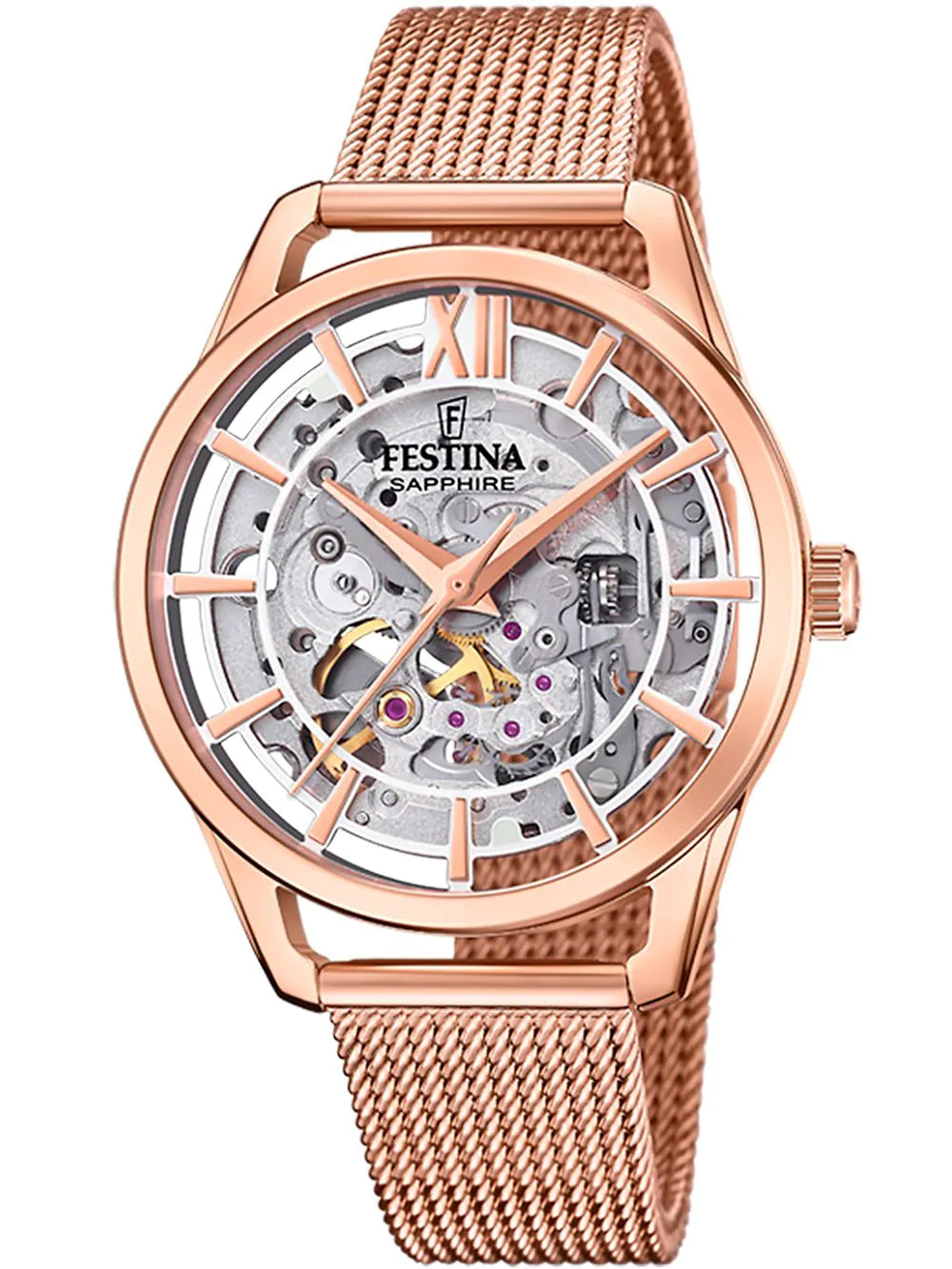 Festina F20628/2 Automatic Ladies Watch 35mm 3ATM