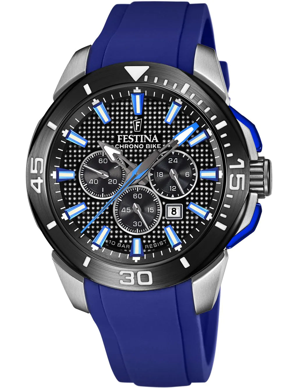 Festina F20642/1 Chrono Bike Mens Watch 47mm 10ATM