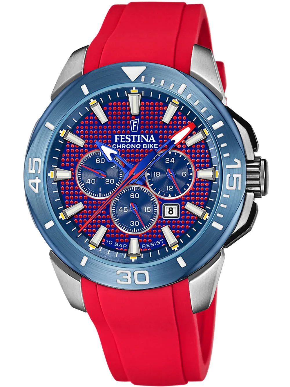 Festina F20642/2 Chrono Bike Mens Watch 47mm 10ATM