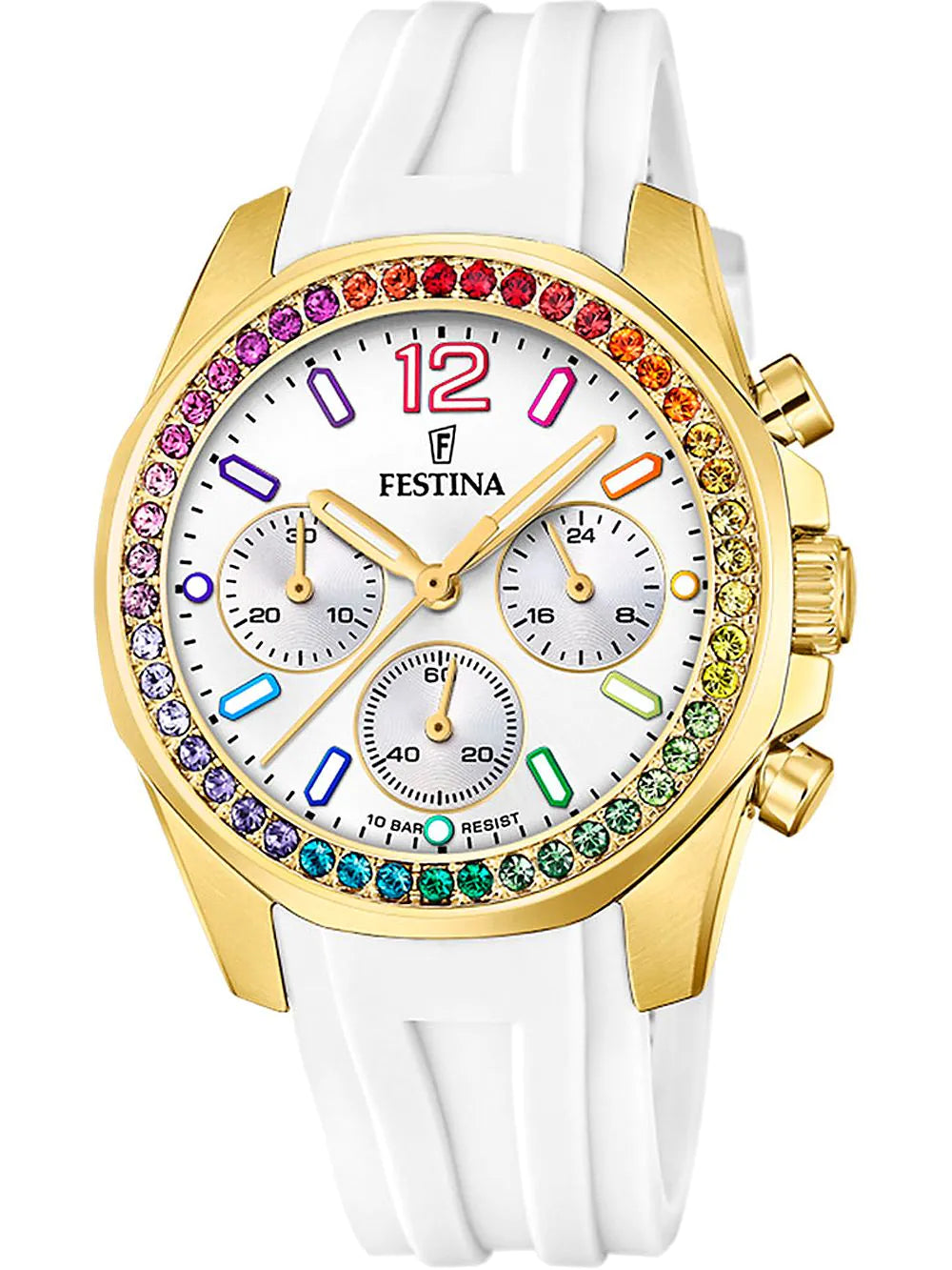 Festina F20650/2 Ladies Watch Chronograph 38 mm