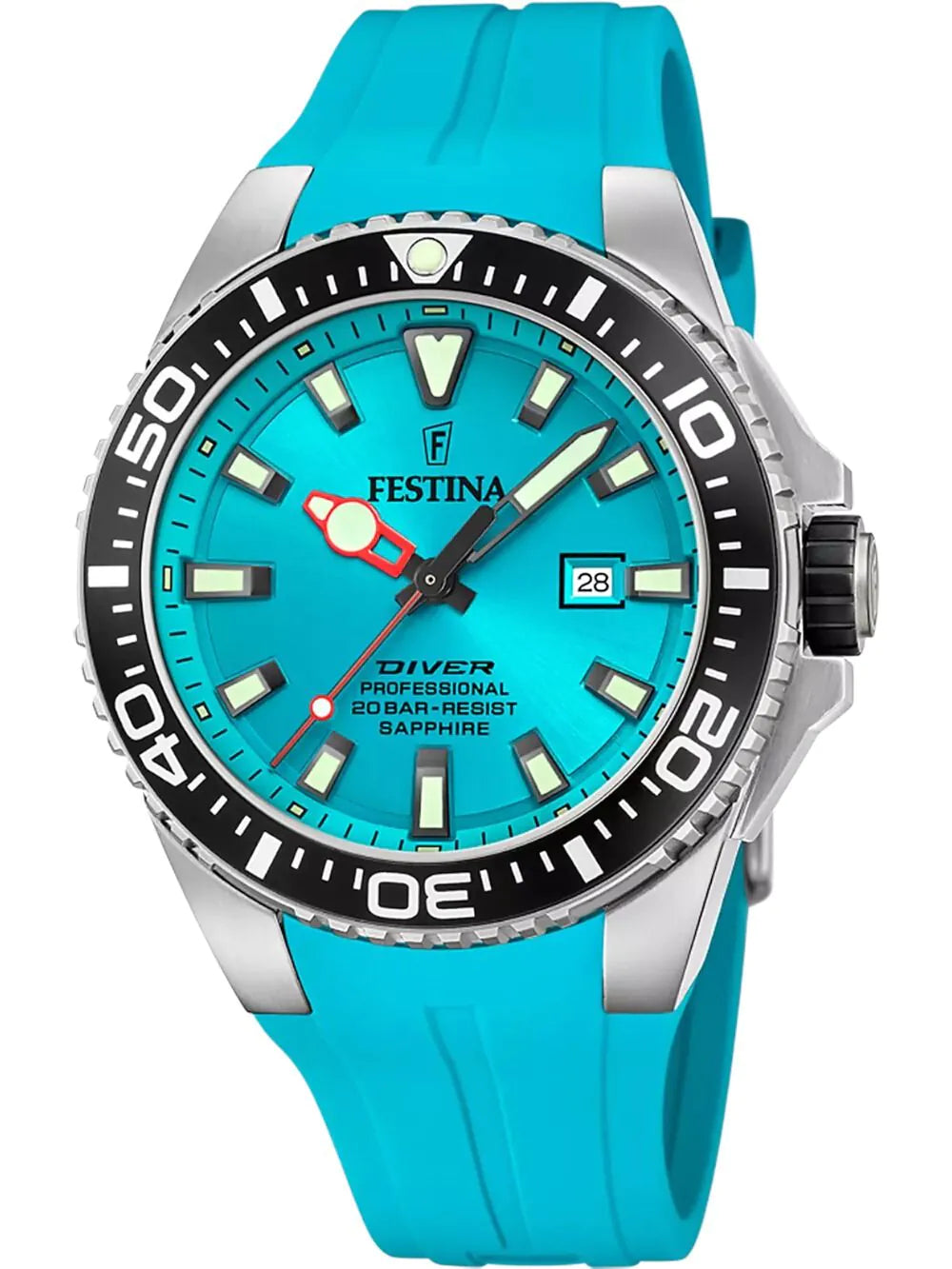 Festina F20664/5 Mens Watch Diver Saphire Silicone 45mm 20ATM