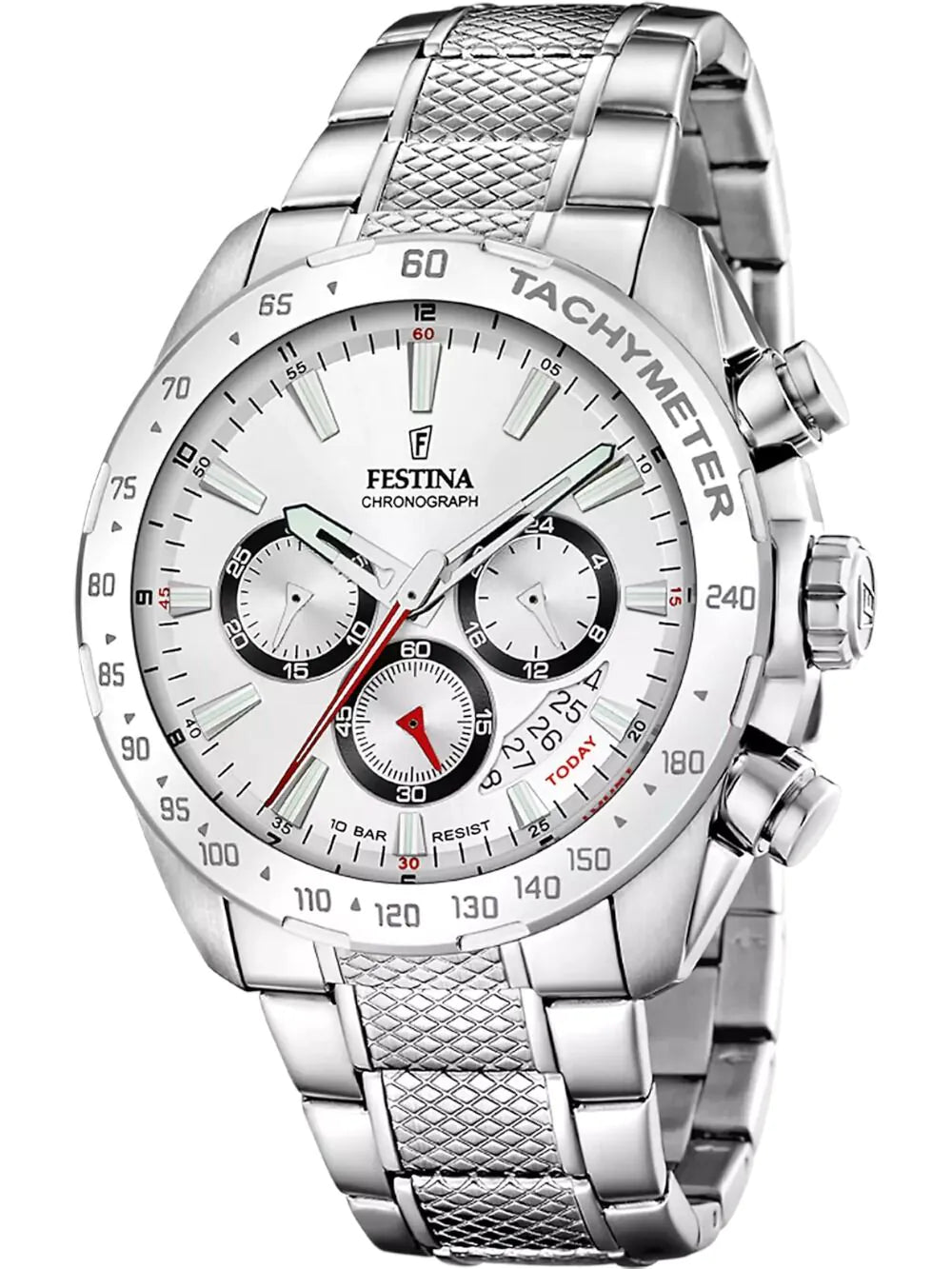 Festina F20668/1 Mens Watch Timeless Chronograph 45mm 10ATM