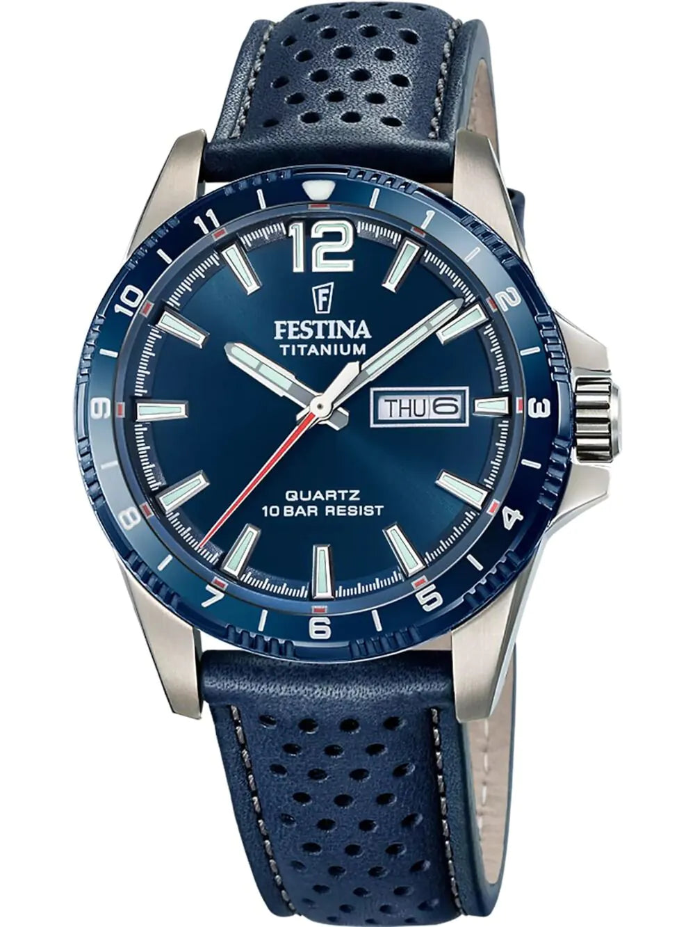 Festina F20699/2 Mens watch Titanium 43mm 10ATM