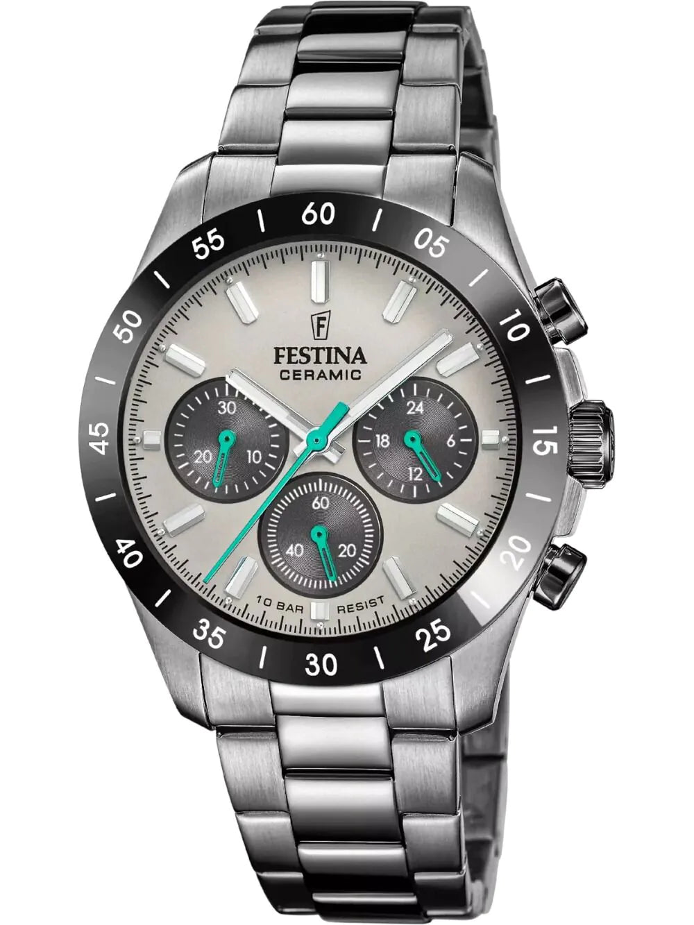 Festina F20703/1 Unisex Chronograph Ceramic 39mm 10ATM