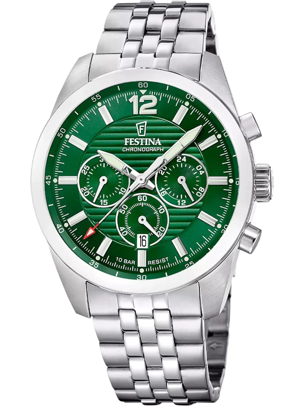 Festina F20742/2 Mens watch Timeless Chronograph 44mm 10ATM