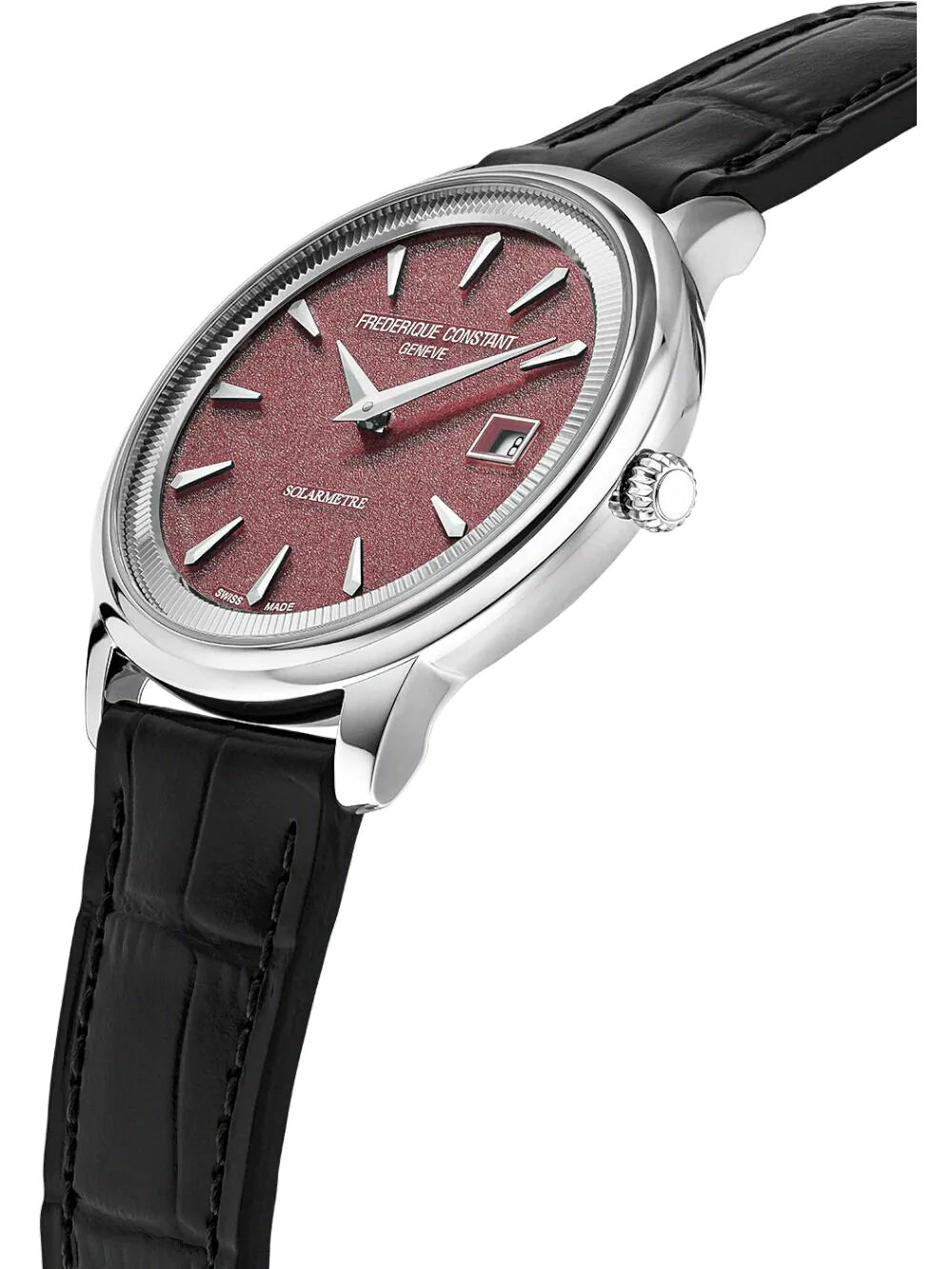 Frederique Constant FC-120BRG3S6 Mens watch Classics Moneta Solar 39mm 5ATM