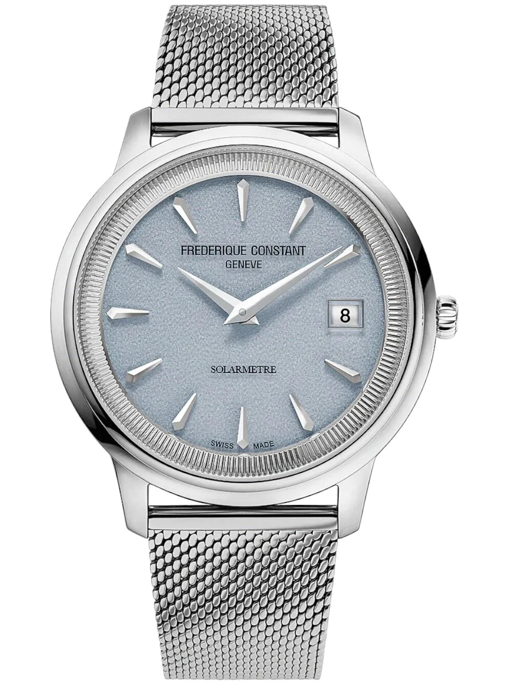 Frederique Constant FC-120LB3S6 Mens Watch Moneta Solarmetre Solar 39mm 5ATM