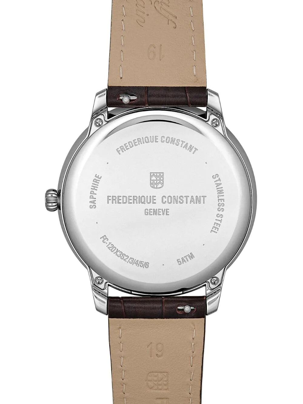 Frederique Constant FC-120W3S6 Mens Watch Moneta Solarmetre Solar 39mm 5ATM