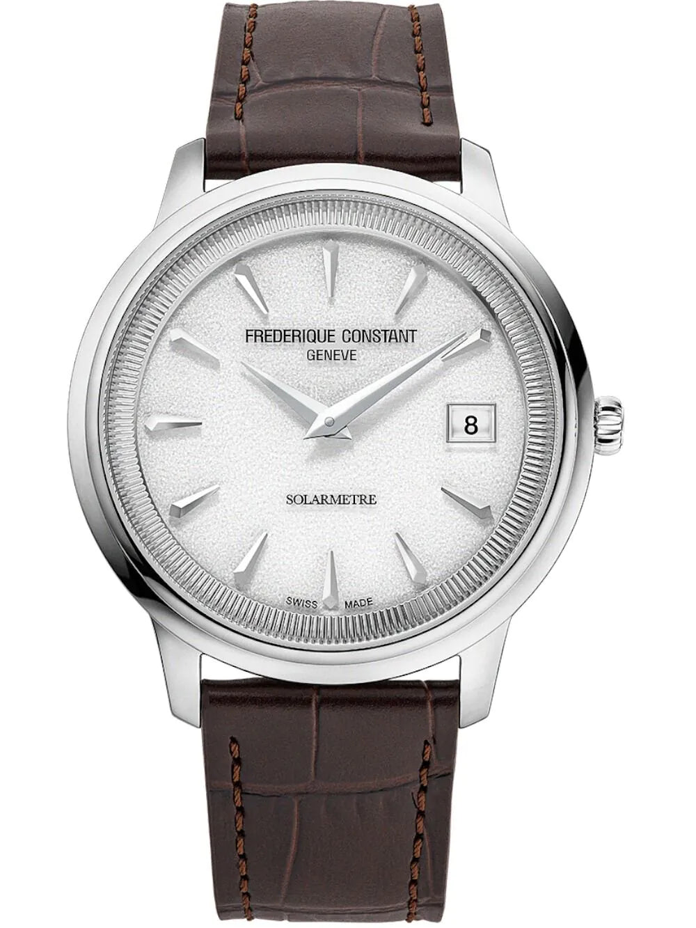 Frederique Constant FC-120W3S6 Mens Watch Moneta Solarmetre Solar 39mm 5ATM