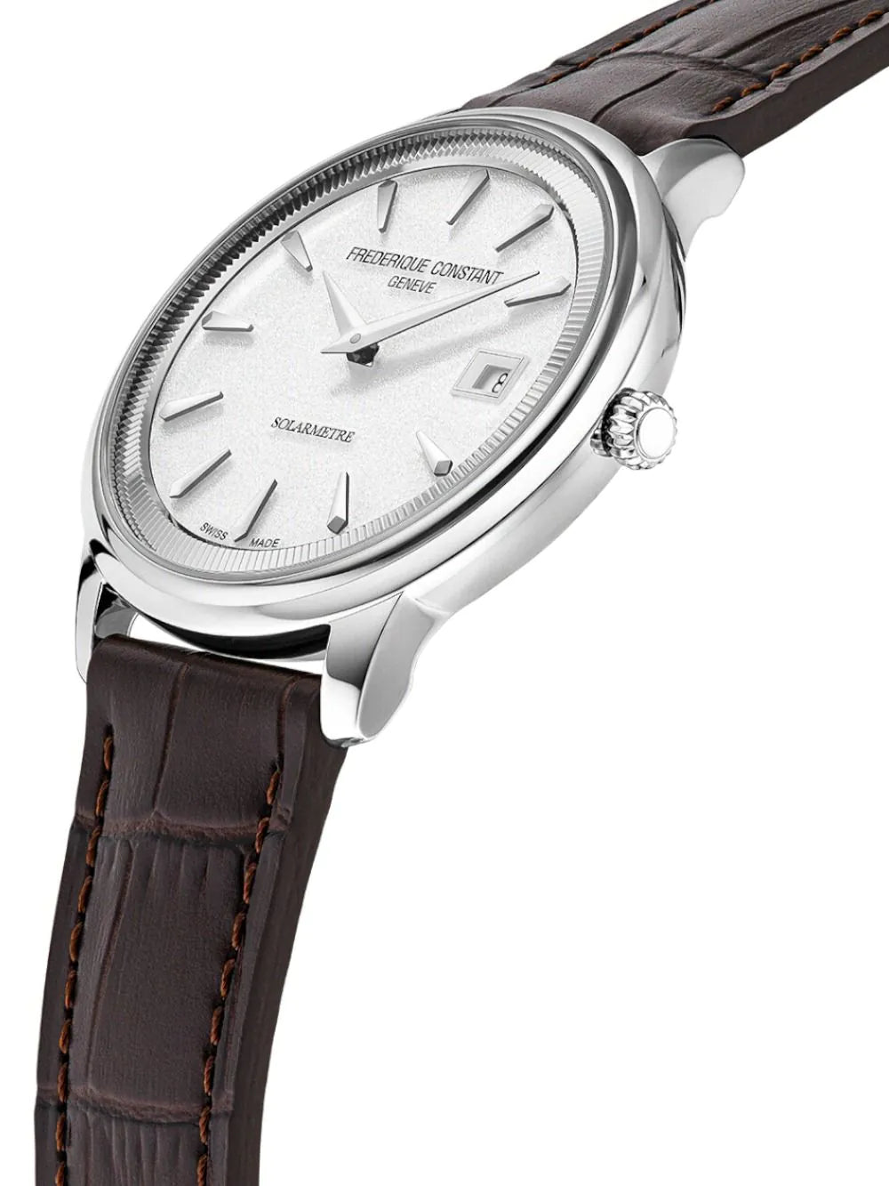 Frederique Constant FC-120W3S6 Mens Watch Moneta Solarmetre Solar 39mm 5ATM