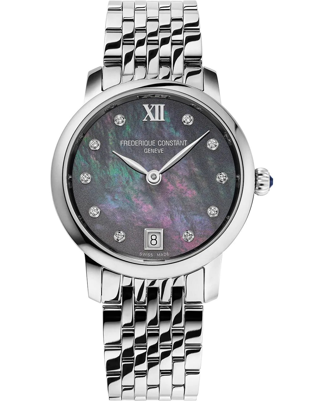 Frederique Constant FC-220MPBD1S26B Ladies Watch Classic Slimline 30mm 3ATM