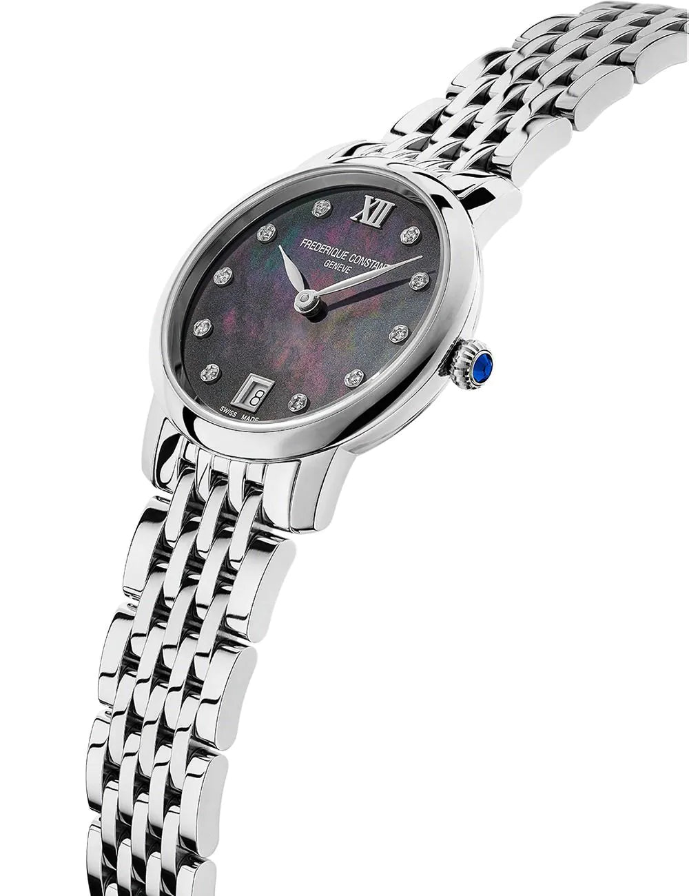 Frederique Constant FC-220MPBD1S26B Ladies Watch Classic Slimline 30mm 3ATM