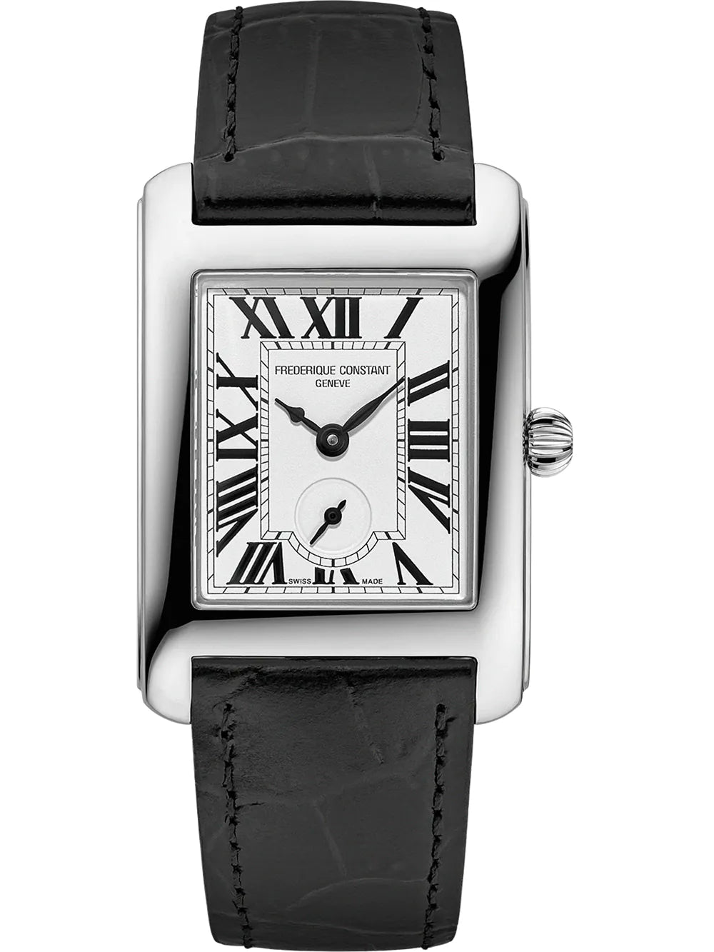 Frederique Constant FC-235S2C6 Ladies Watch Classic Karree 25mm 3ATM